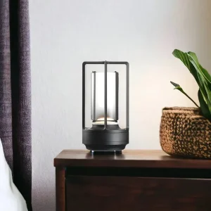 Cordless Table Lamp with Rechargeable USB-C and Touch Dimming, Adjustable Color Temp