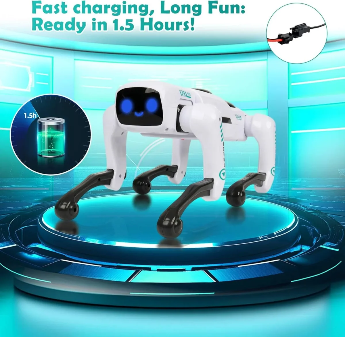 Interactive Robot Dog with App Control and 30+ Programmable Actions for Kids - Image 5